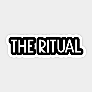 The Ritual Sticker